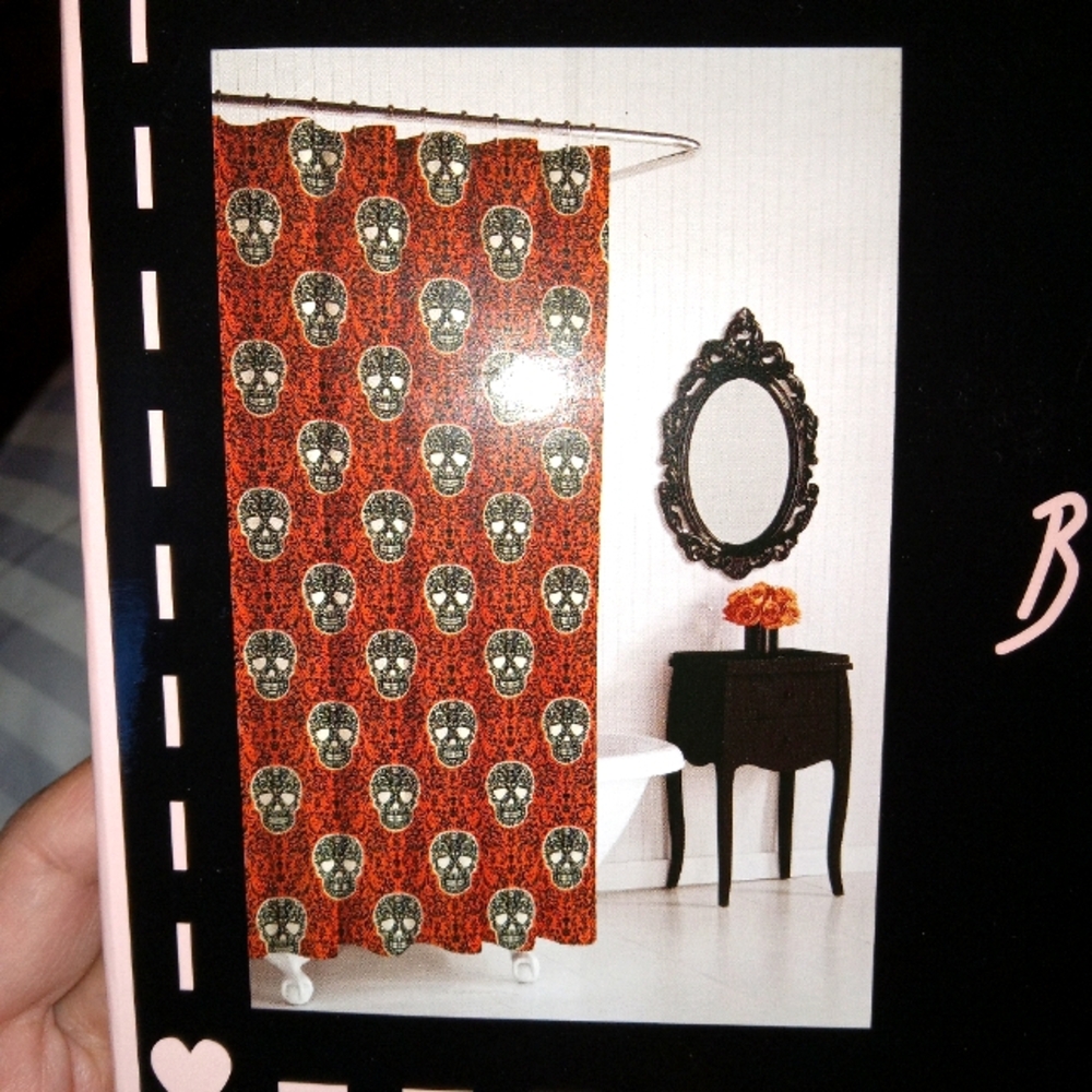 Betsey johnson shower curtain
